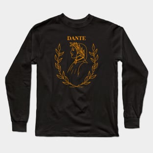 HomeSchoolTattoo Dante Alighieri Long Sleeve T-Shirt